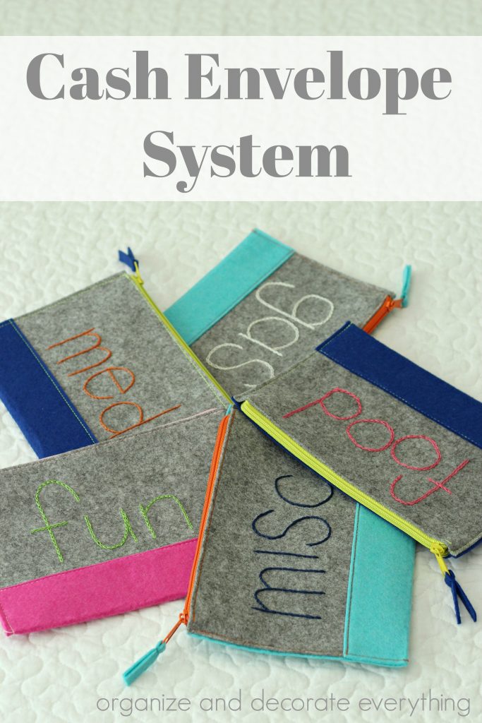 Cash Envelope System for easy budgeting