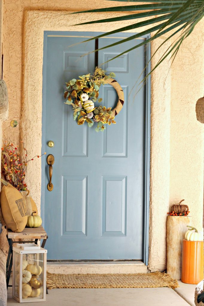 Fall Home Tour front porch