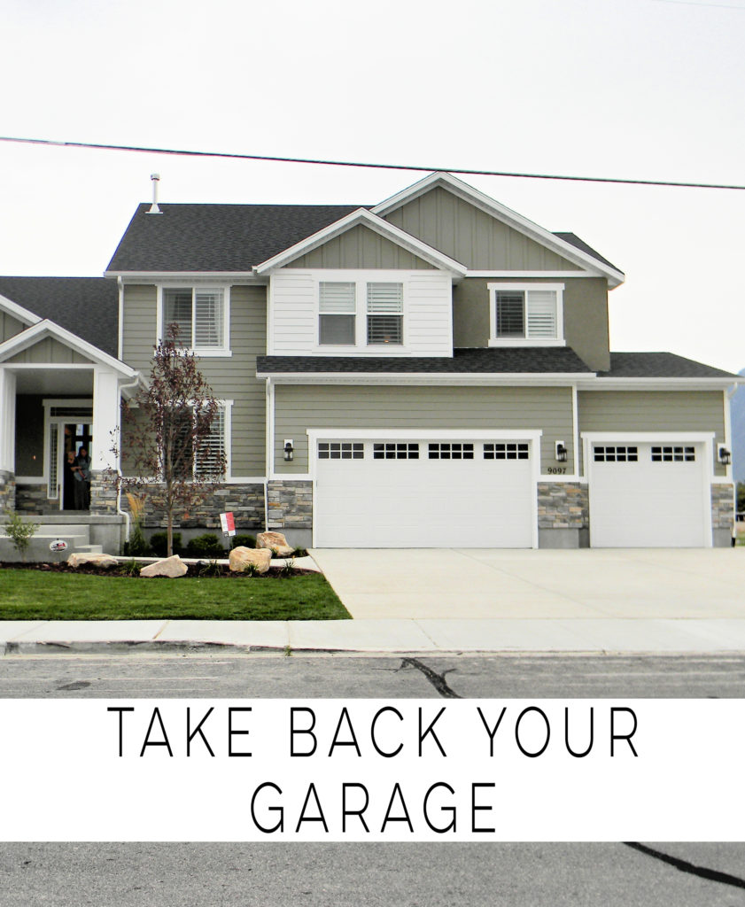 take back your garage clean it out