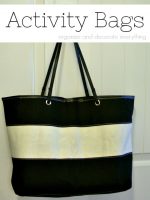 Activity Bags -31 Days of Organizing and Cleaning Hacks