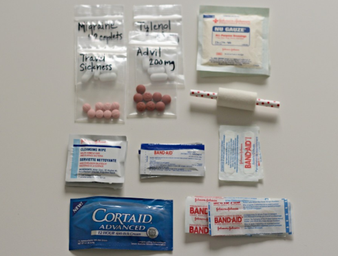 First Aid Kit supplies