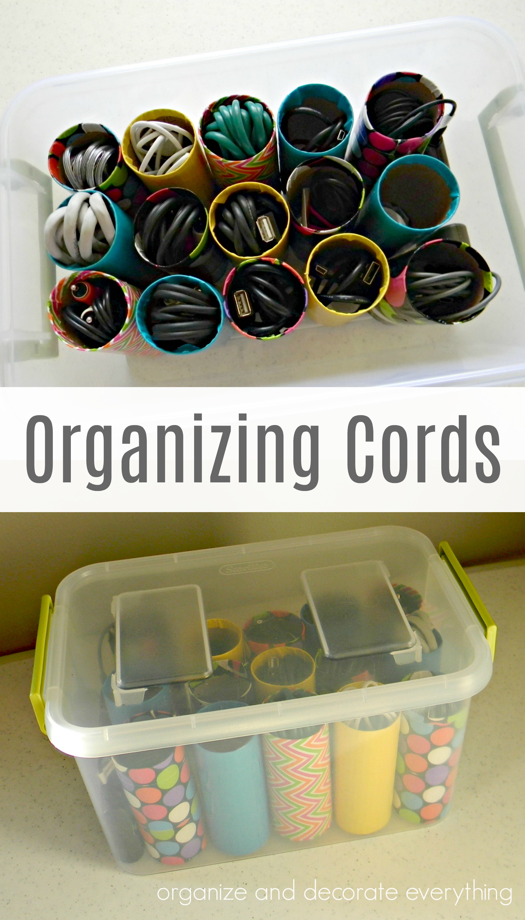 https://organizeyourstuffnow.com/wp-content/uploads/2018/10/Organizing-Cords-with-toilet-paper-rolls.jpg