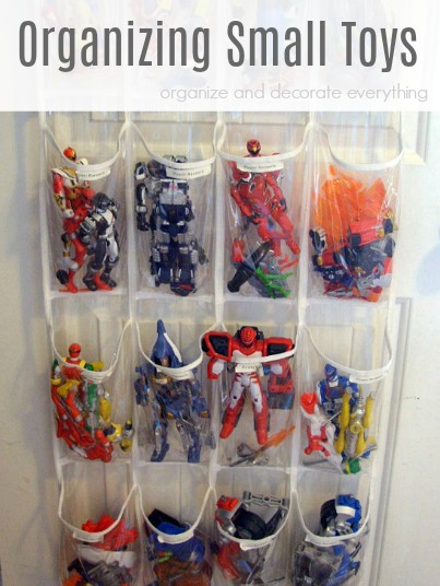 organize small toys