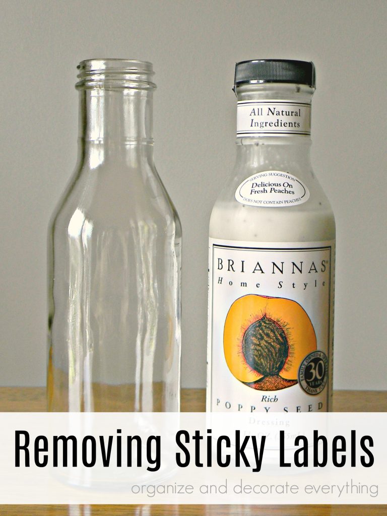 Removing Sticky Labels the Easy Way