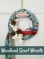 Woodland Scarf Wreath