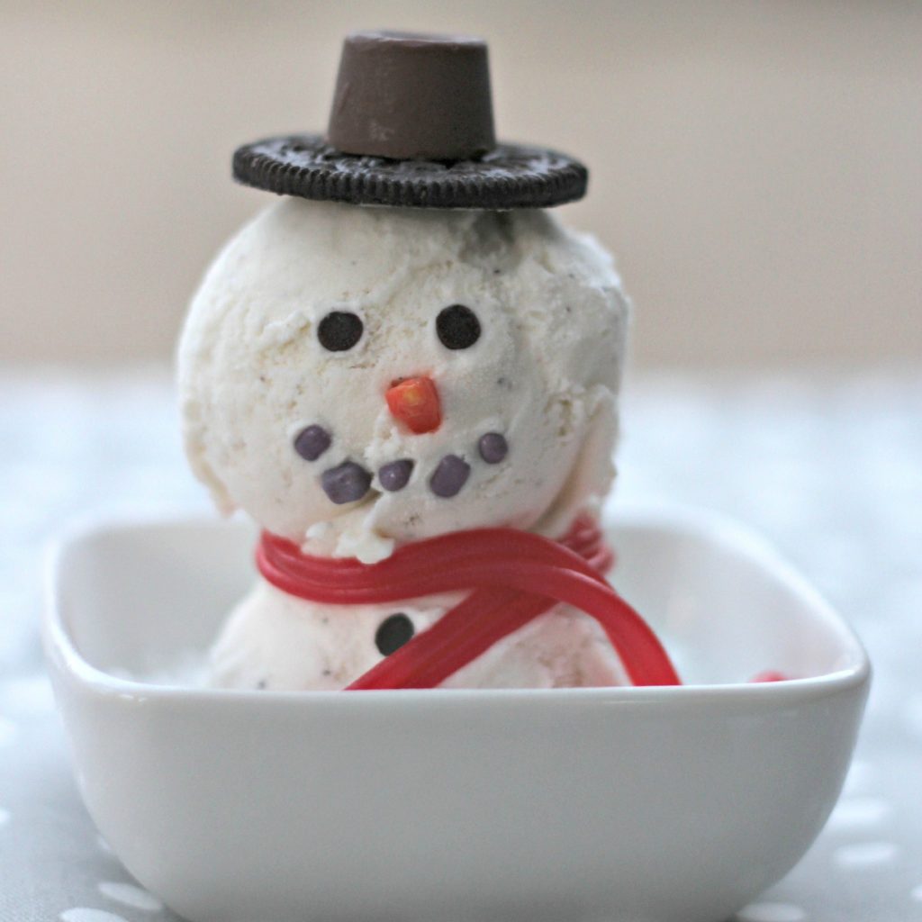 Ice Cream Snowman