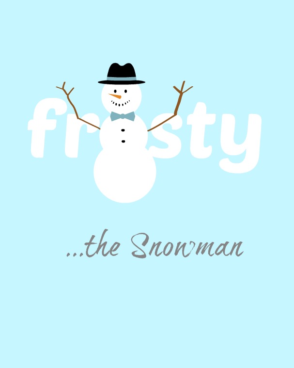 Frosty the Snowman printable