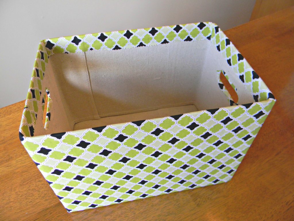 fabric covered diaper box