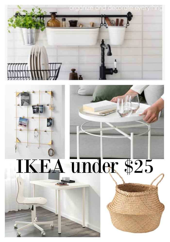 IKEA under $25 - Friday Favorite Finds - Organize and Decorate