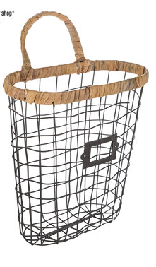 Oval Metal Basket