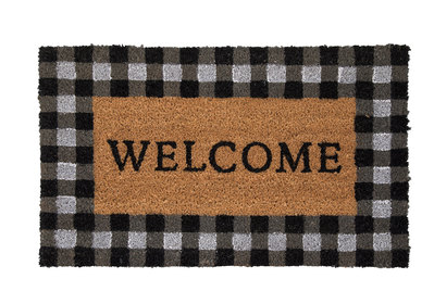 Buffalo Check Door Mat