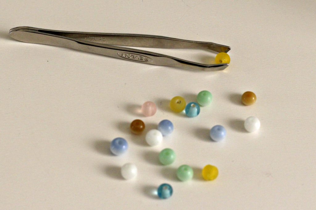Mini Bunny Terrarium beads for eggs