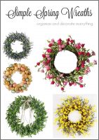 Simple Spring Wreaths – Friday Favorite Finds