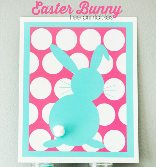 Polka Dot Easter Bunny