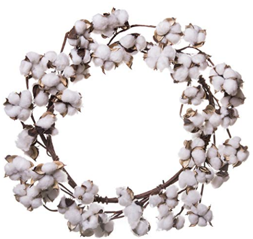 Cotton Wreath