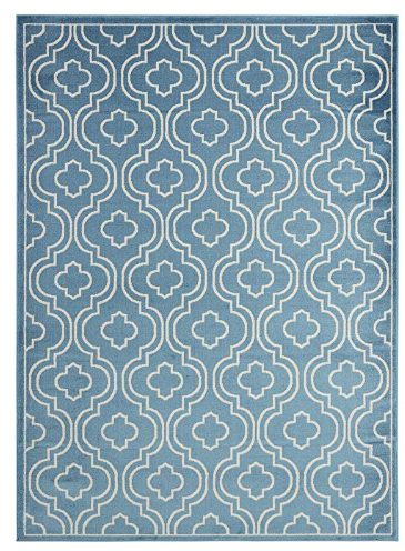 Moroccan Trellis Design Area Rug