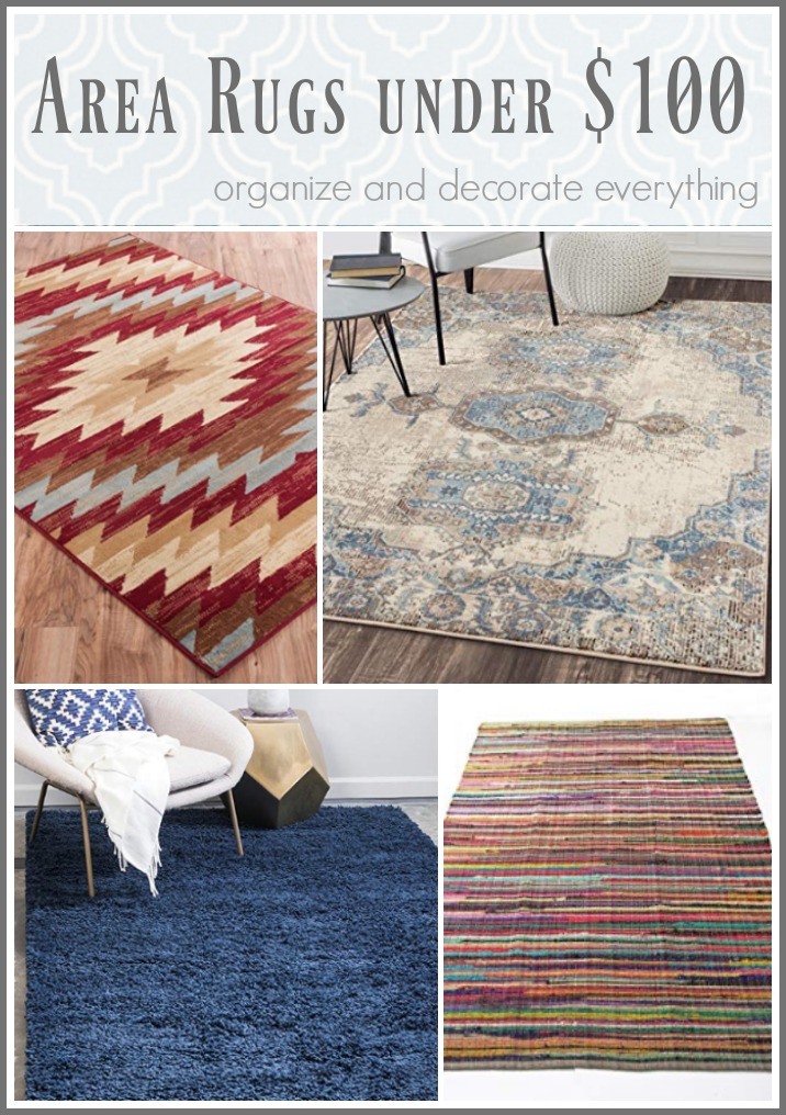 Area Rugs under $100 Favorite Friday Finds