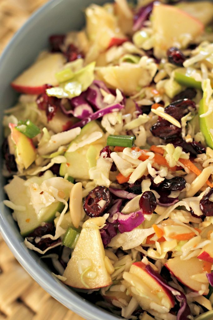 Apple Cranberry Slaw 3