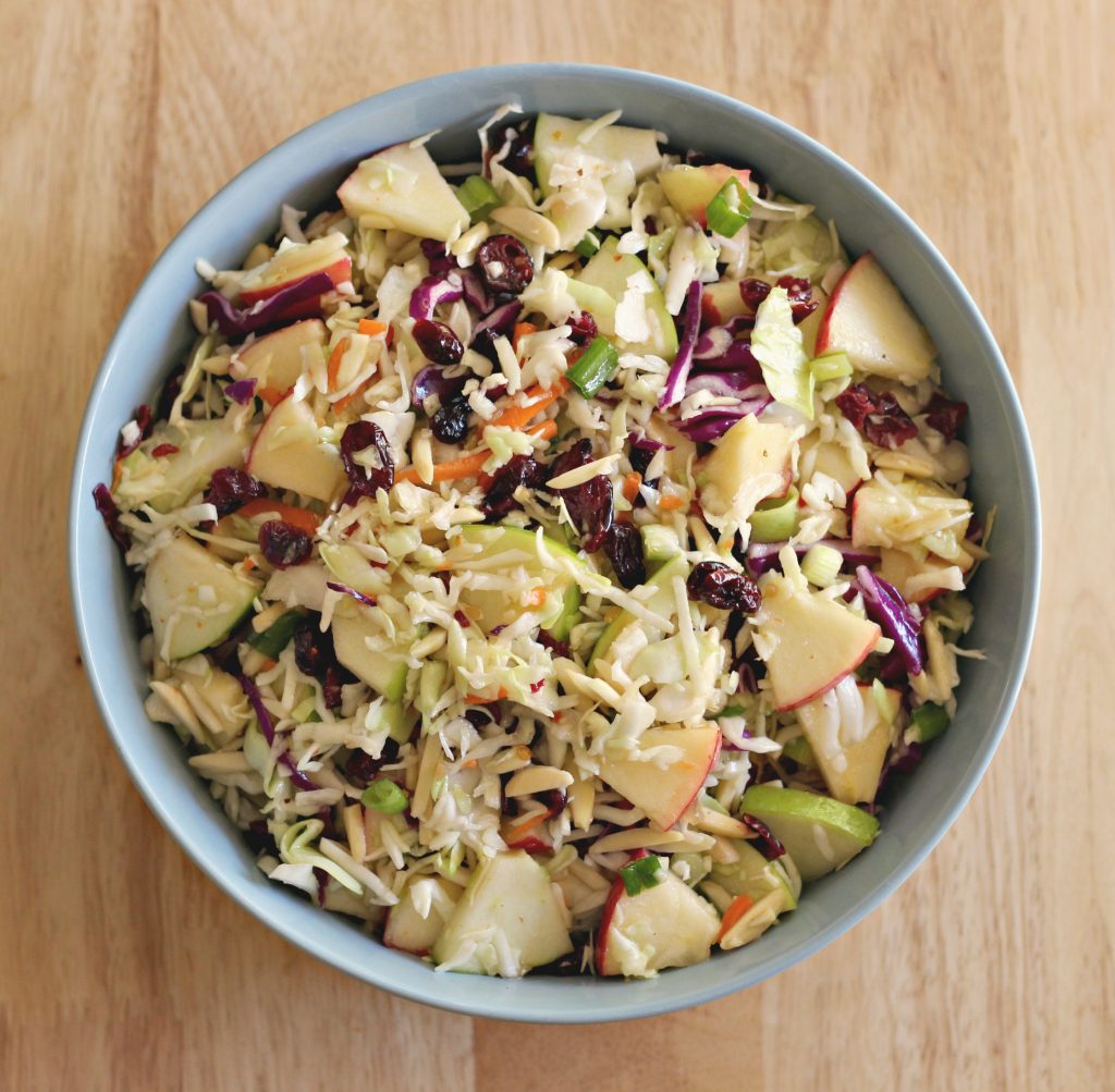 Apple Cranberry Slaw 4