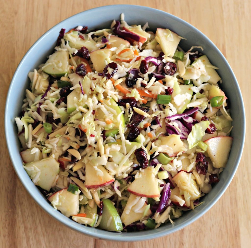 Apple Cranberry Slaw 5