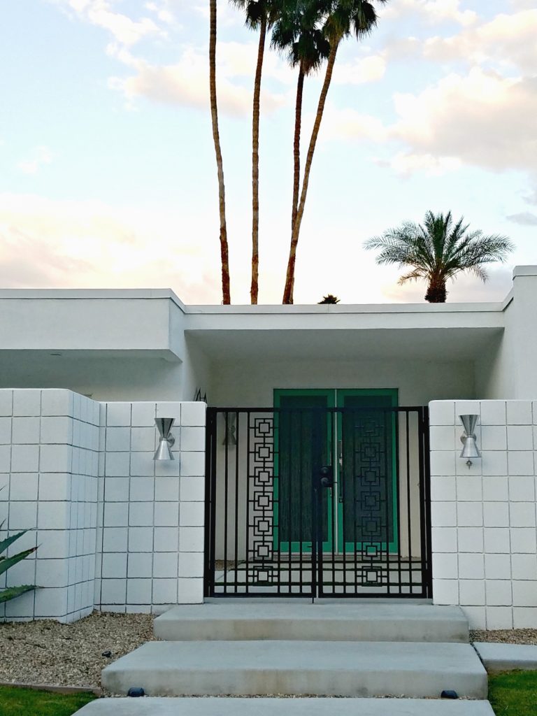 Palm Springs Colorful Doors Green 2