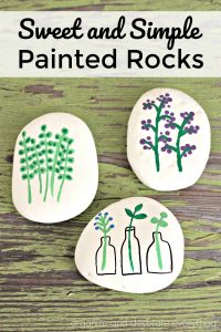 Sweet and Simple Painted Rocks