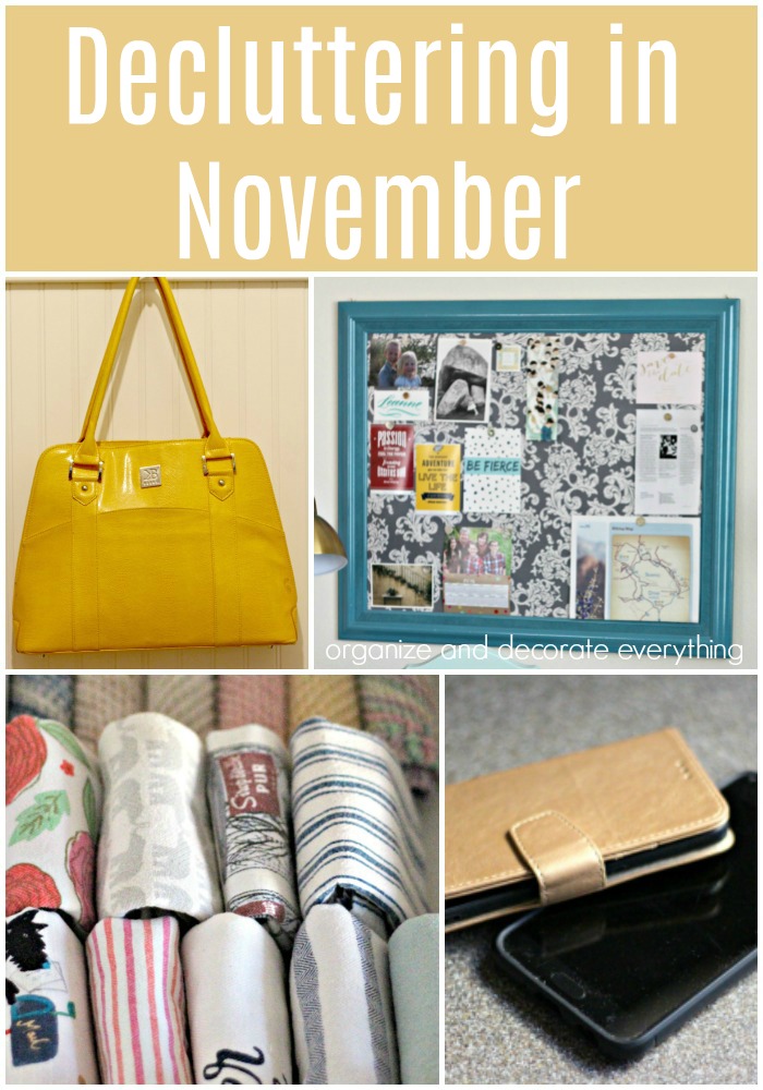 15 Things to Declutter in the month of November