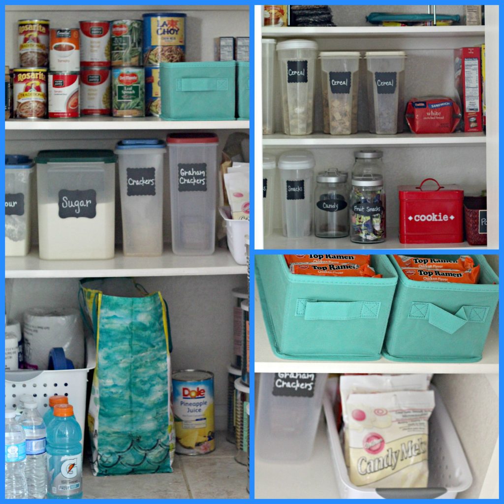 declutter kitchen pantry