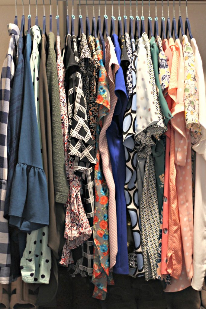April declutter clothes