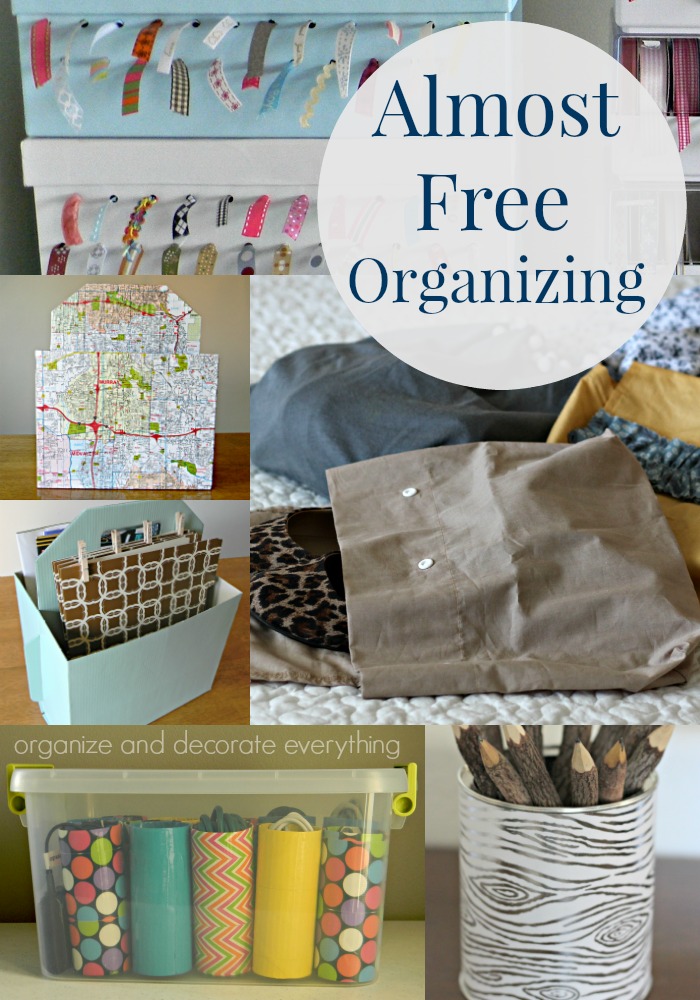 Almost Free Organizing for Your Home