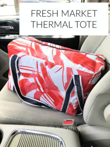Fresh Market Thermal Tote Giveaway and Review