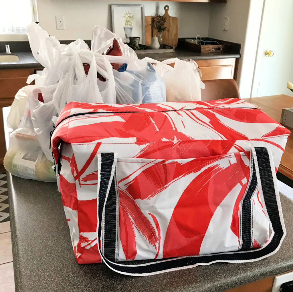 fresh market tote for shopping