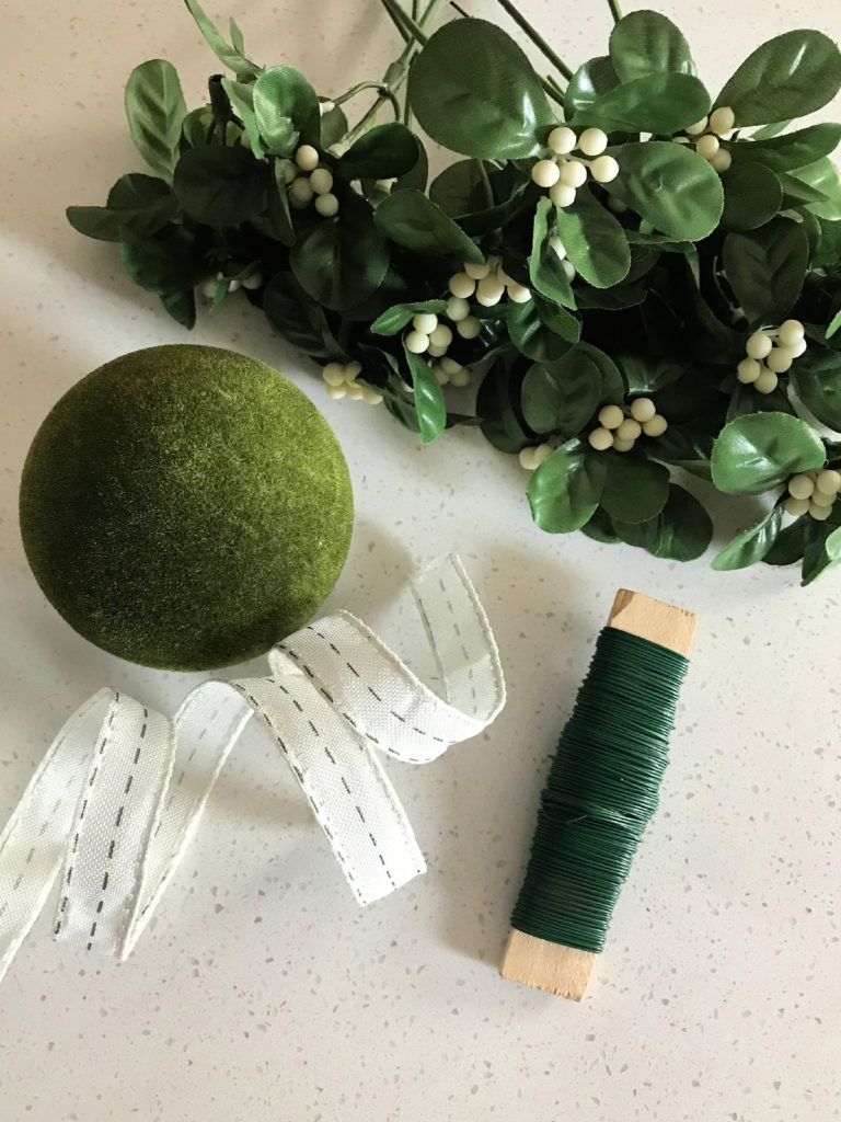 Mistletoe Ball supplies