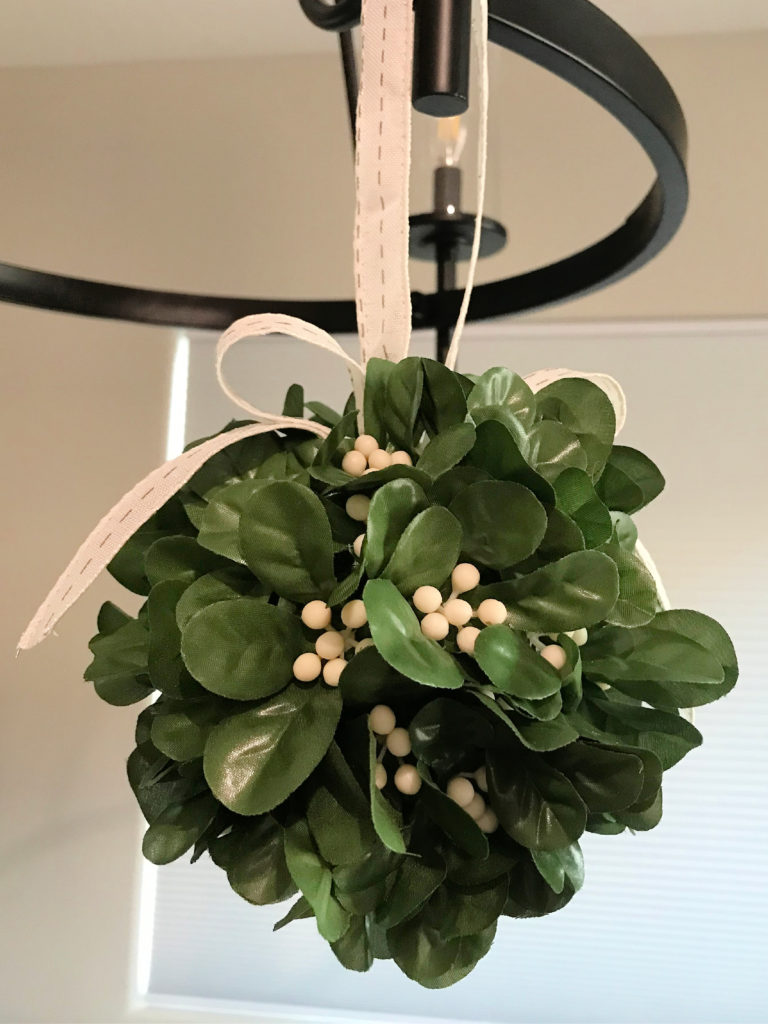 Simple Mistletoe Ball