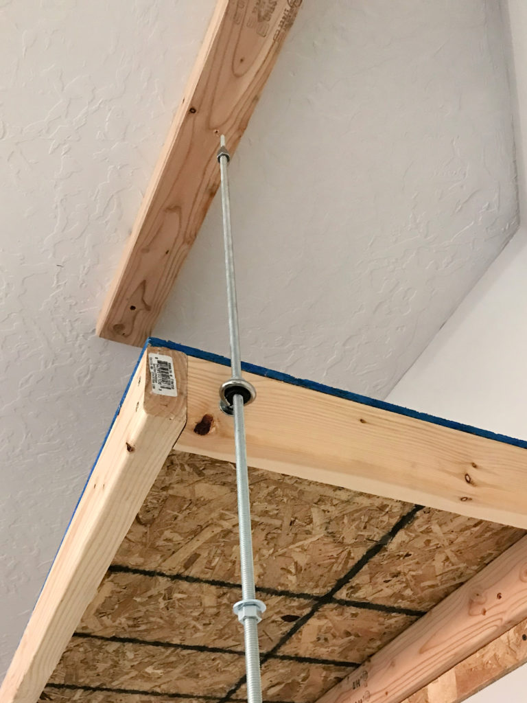 adding cable to shelves