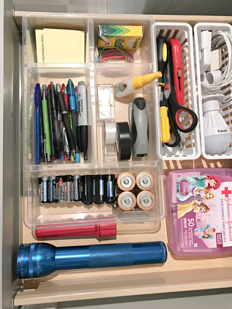 junk drawer divided tray